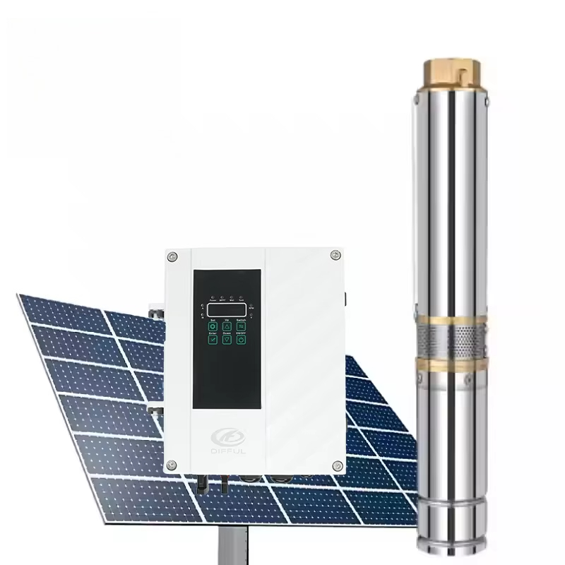 Farming Agriculture & Cooking - Pompa Air Tenaga Surya Submersible MPPT