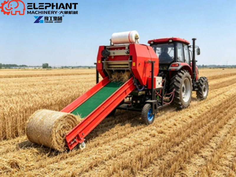 Mesin Pembungkus Silase Gabung - Agriculture Farming And Livestock ulasan dan harga