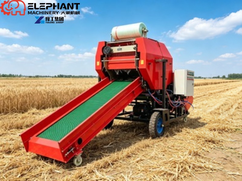 Mesin Pembungkus Silase Gabung - Agriculture Farming And Livestock ulasan dan harga