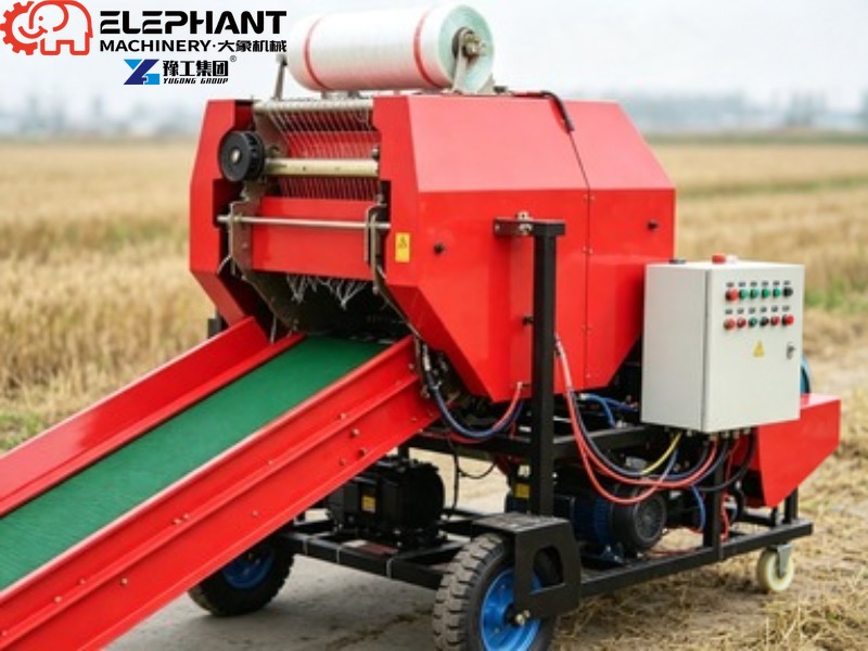 Mesin Pembungkus Silase Gabung - Agriculture Farming And Livestock ulasan dan harga