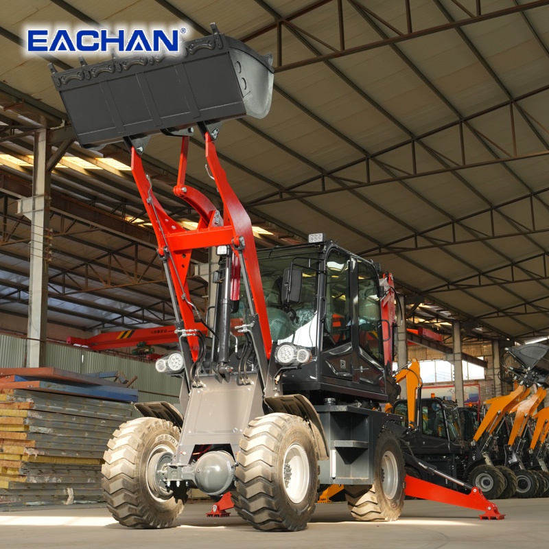 Loader Backhoe Roda Hidrolik 4 - Agriculture Farming Working ulasan dan harga