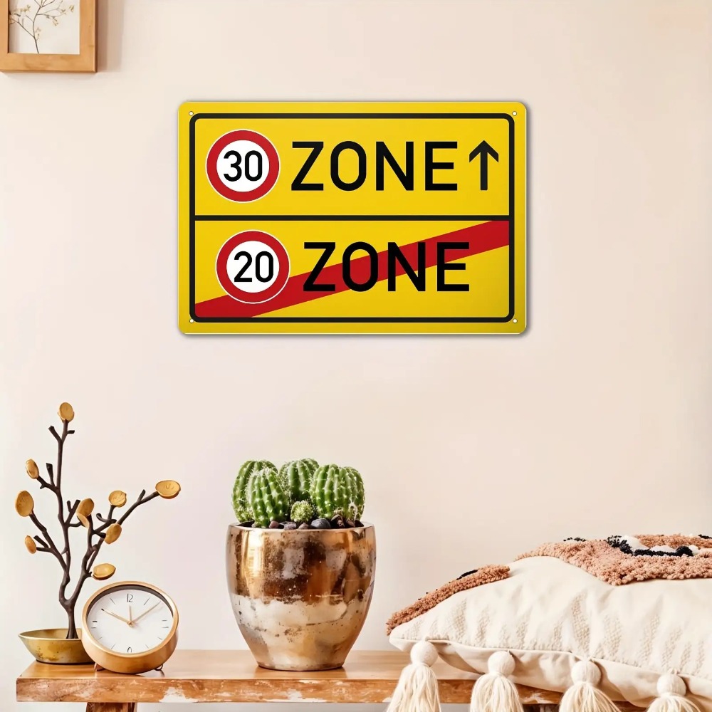 Papan Tanda Logam - 30 20 Zona - Farming Zone ulasan dan harga